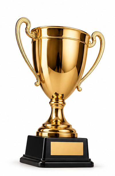 Goldener Pokal für den Gesamtsieger